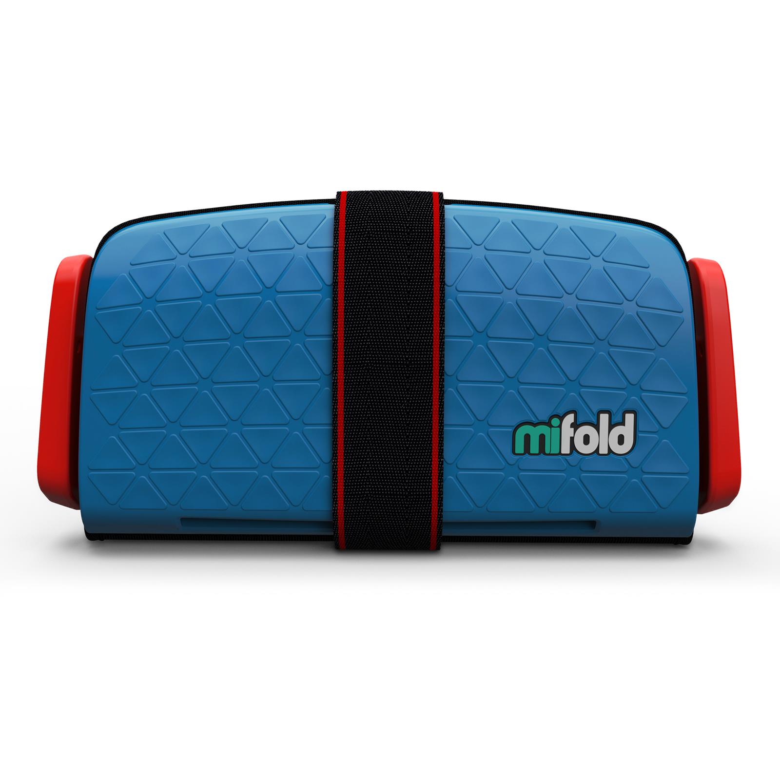 MiFold Grab-and-Go Booster Seat (Denim Blue)